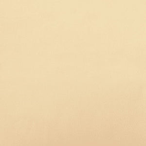 Poggiapiedi Bianco Crema 60x60x39 cm in Velluto cod mxl 64272