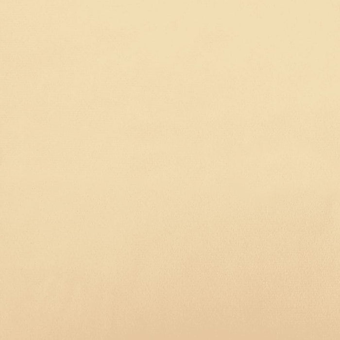 Poggiapiedi Bianco Crema 60x60x39 cm in Velluto cod mxl 64272