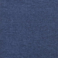 Sgabello Blu 60x60x39 cm in Tessuto e Similpelle cod mxl 57348