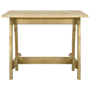 Tavolo da Giardino 110x74x75 cm in Legno di Pino Impregnato cod mxl 34470