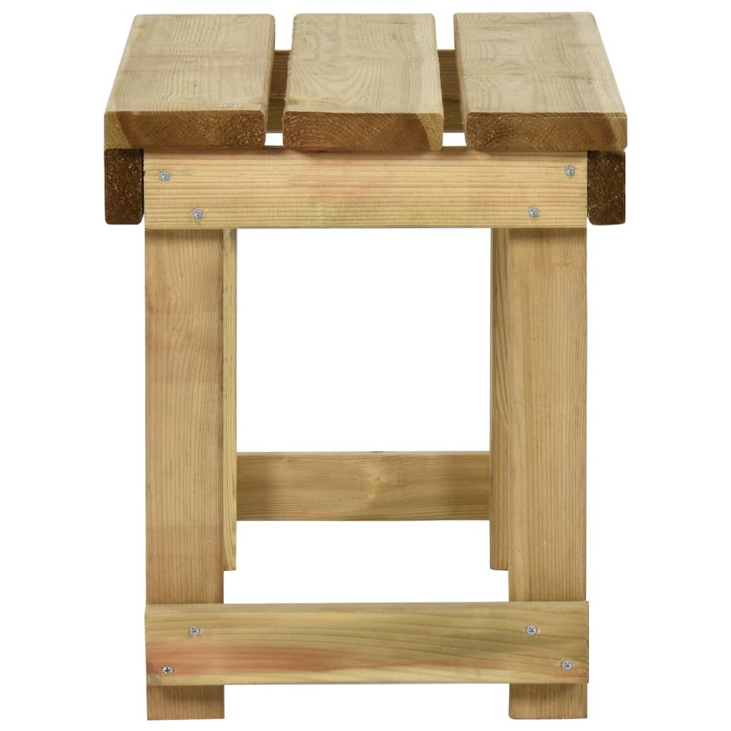 Panca da Giardino 90 cm in Legno di Pino Impregnato 318410