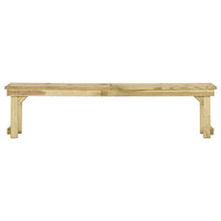 Panchina da Giardino 180 cm in Legno di Pino Impregnato cod mxl 46117