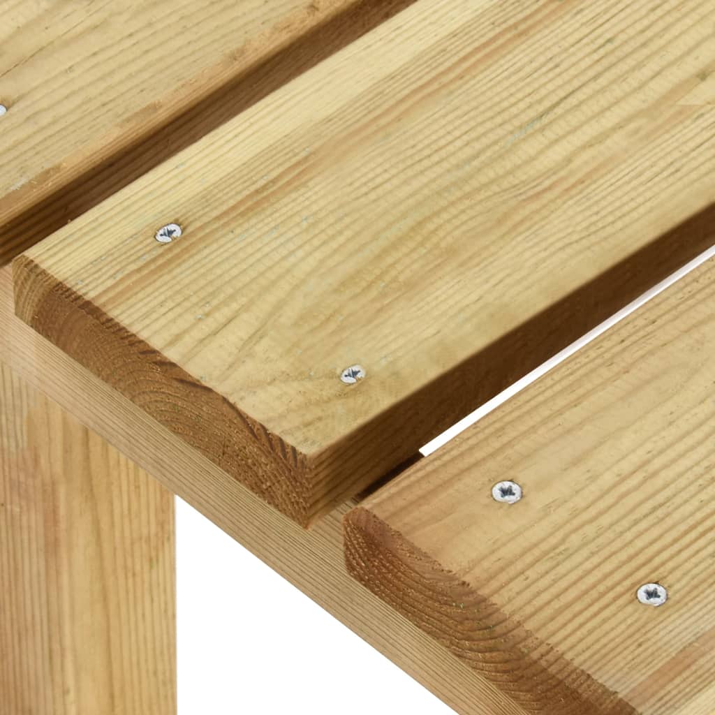 Panchina da Giardino 180 cm in Legno di Pino Impregnato cod mxl 46117