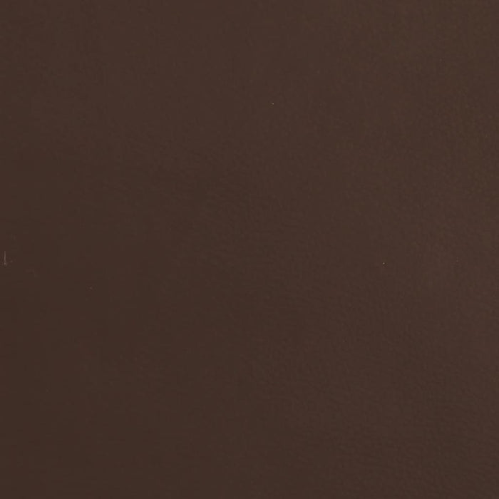 Sdraio con Cuscini e Capezzale Marrone in Similpelle 340697