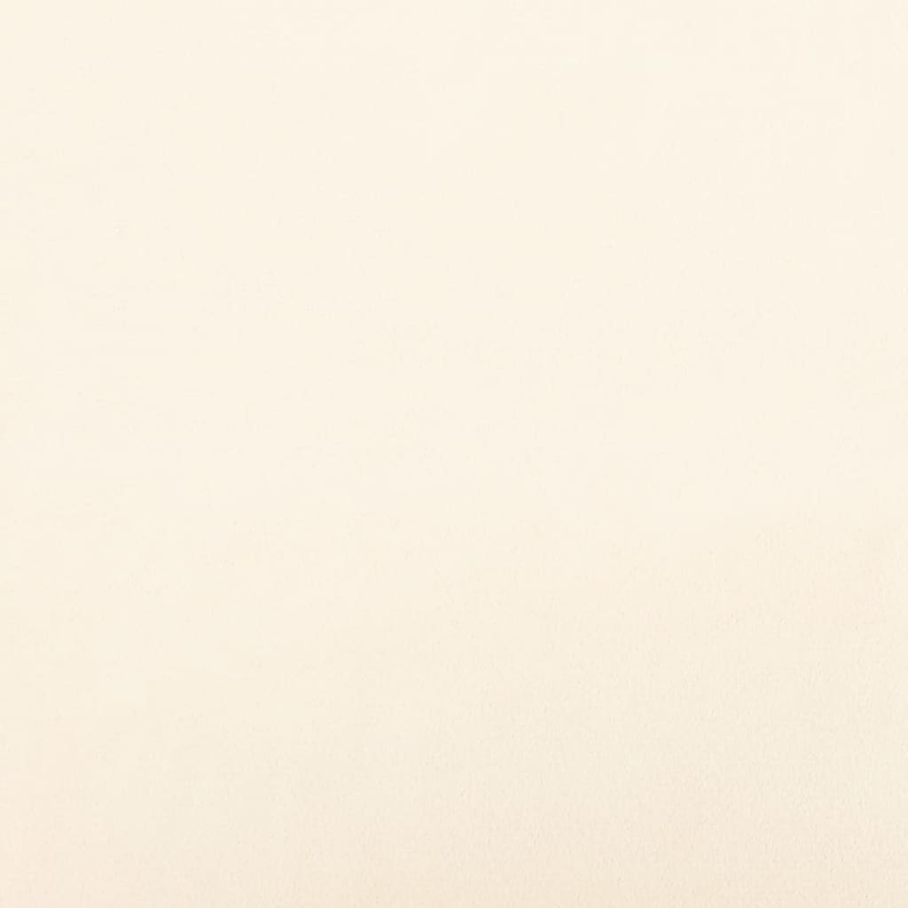 Divano Letto a 2 Posti Crema in Velluto cod mxl 32886