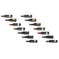 Portavini da Parete per 7 Bottiglie 2 pz Metallo Bianco cod mxl 43998