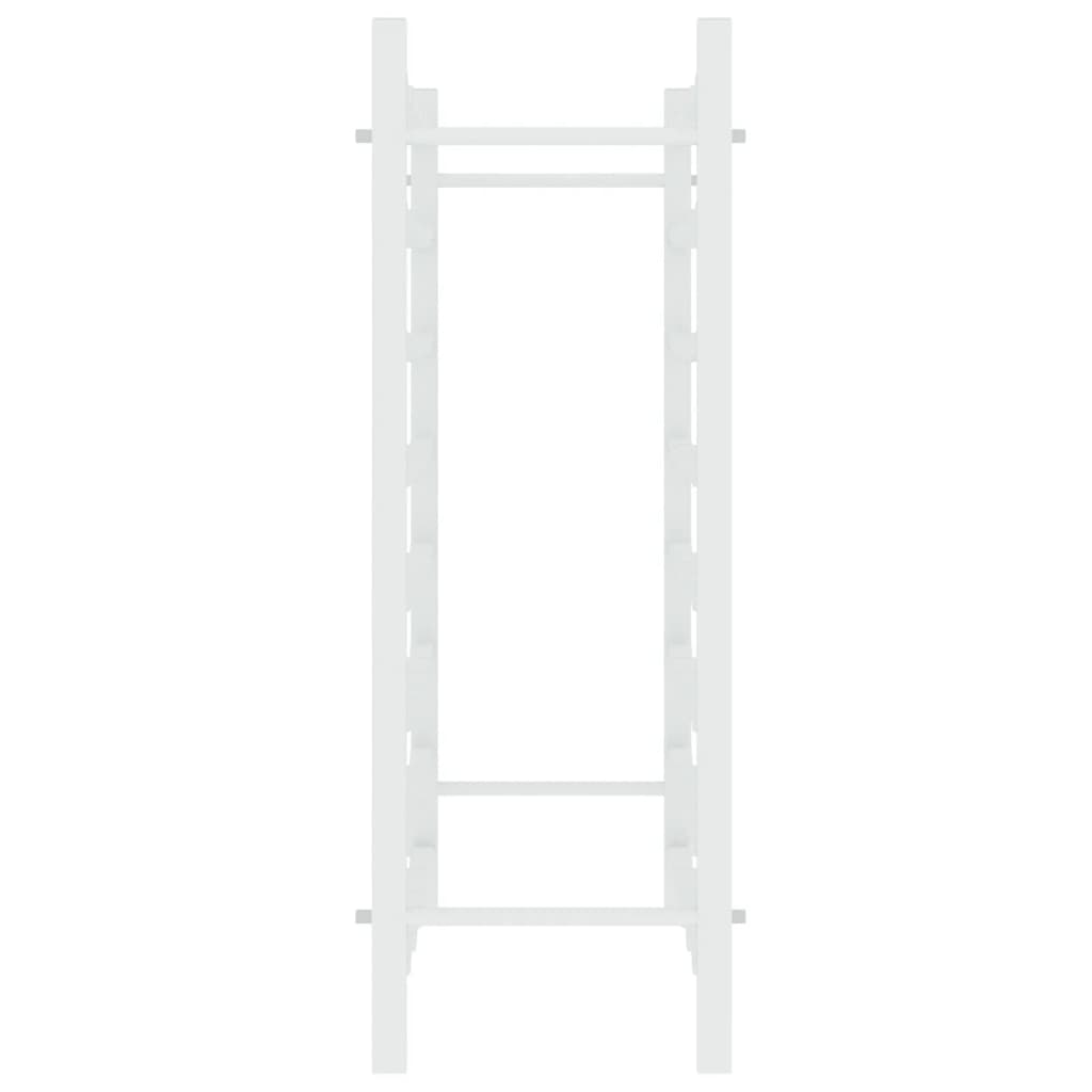 Portabottiglie per 48 Bottiglie Bianco in Metallo 340908