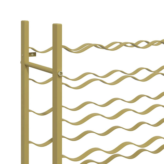 Portabottiglie per 48 Bottiglie Metallo Oro 340909
