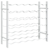 Portabottiglie per 36 Bottiglie Metallo Bianco 340910