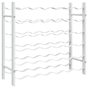 Portabottiglie per 36 Bottiglie Metallo Bianco 340910