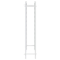 Portabottiglie per 72 Bottiglie Metallo Bianco 340912