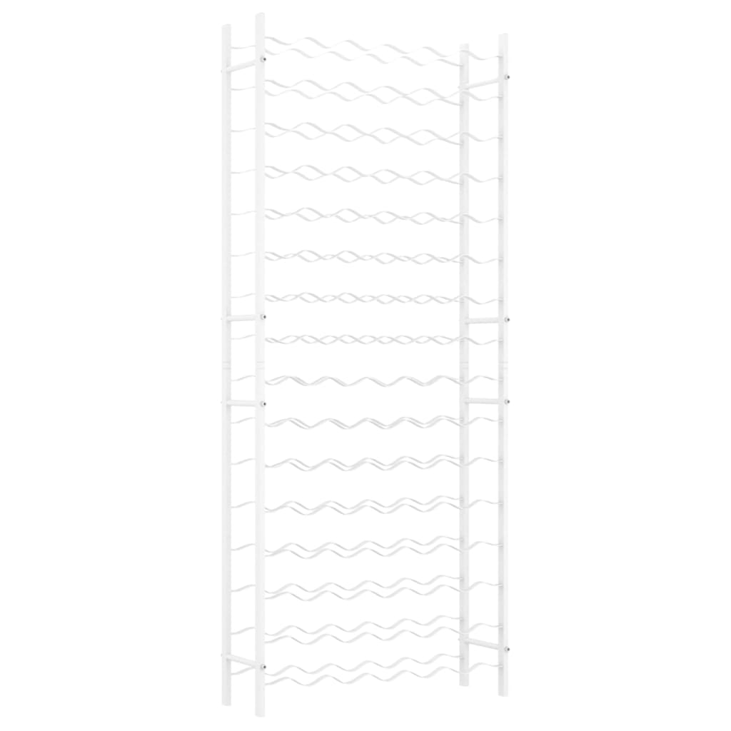 Portabottiglie per 96 Bottiglie Metallo Bianco cod mxl 50946
