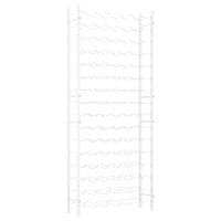 Portabottiglie per 96 Bottiglie Metallo Bianco cod mxl 50946