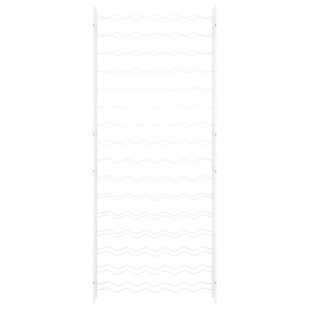 Portabottiglie per 96 Bottiglie Metallo Bianco cod mxl 50946