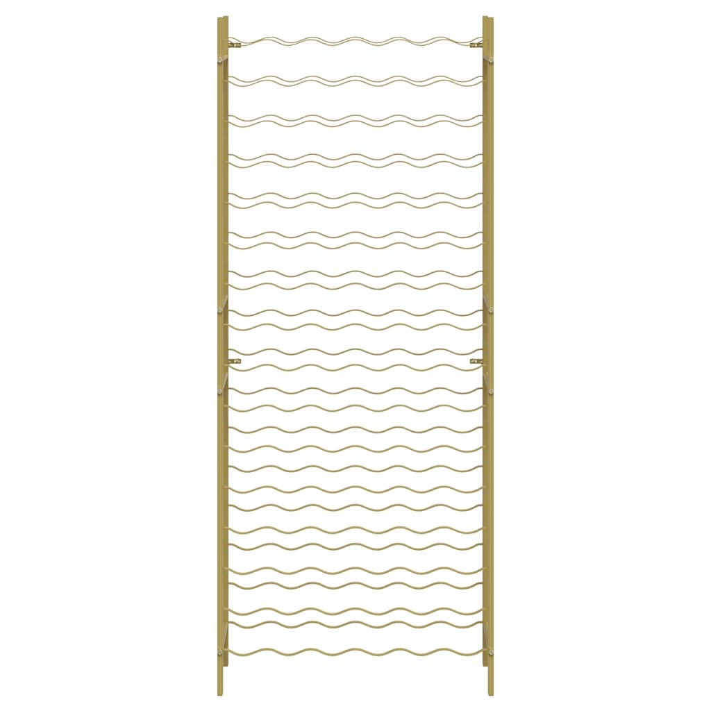 Portabottiglie per 96 Bottiglie Metallo Oro 340915