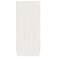 Credenze 3 pz in Legno Massello di Pino Bianco 3094813