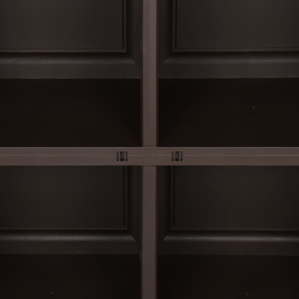 Armadietto in Plastica 79x43x85,5 cm Effetto Legno Marrone 340598