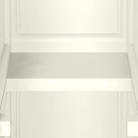 Armadietto in Plastica 40x43x164 cm Effetto Legno Vaniglia 340599