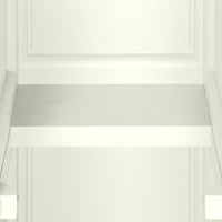 Armadietto in Plastica 40x43x125 cm Effetto Legno Vaniglia 340603