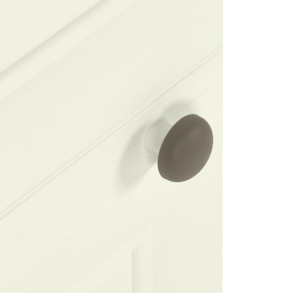 Armadietto in Plastica 40x43x85,5 cm Effetto Legno Vaniglia 340607