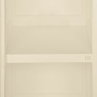 Armadietto in Plastica 40x43x85,5cm Effetto Legno Bianco Angora 340608