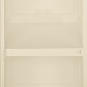 Armadietto in Plastica 40x43x85,5cm Effetto Legno Bianco Angora 340608