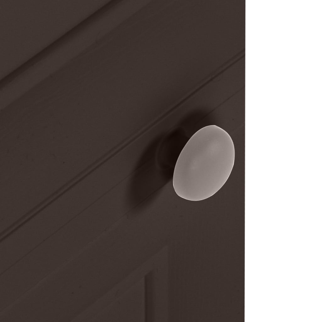 Armadietto in Plastica 40x43x85,5 cm Effetto Legno Marrone 340610