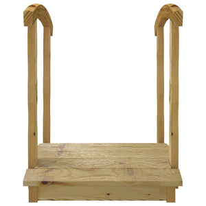 Ponte da Giardino con Ringhiera in Massello di Pino Impregnato 318204