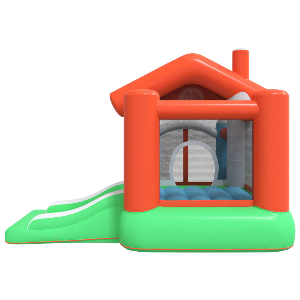 Happy Hop Castello Gonfiabile con Scivolo 272x257x220 cm in PVC 93444