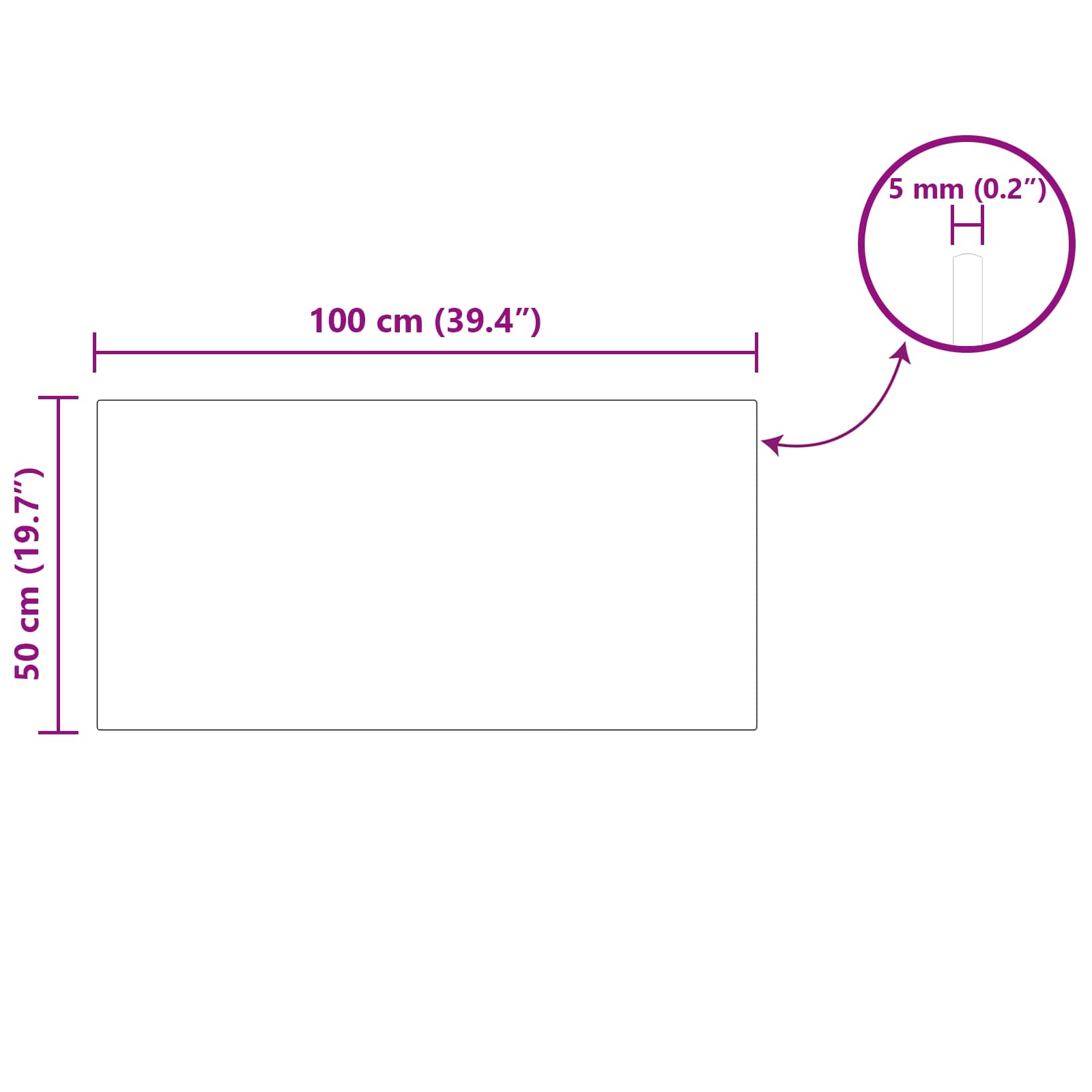 Piano del tavolo 4 pcs Nero vetro temperato 318763