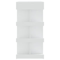 Tavolo da Bar con Ripiani Bianco 100x50x101,5 cm in Truciolato 809449