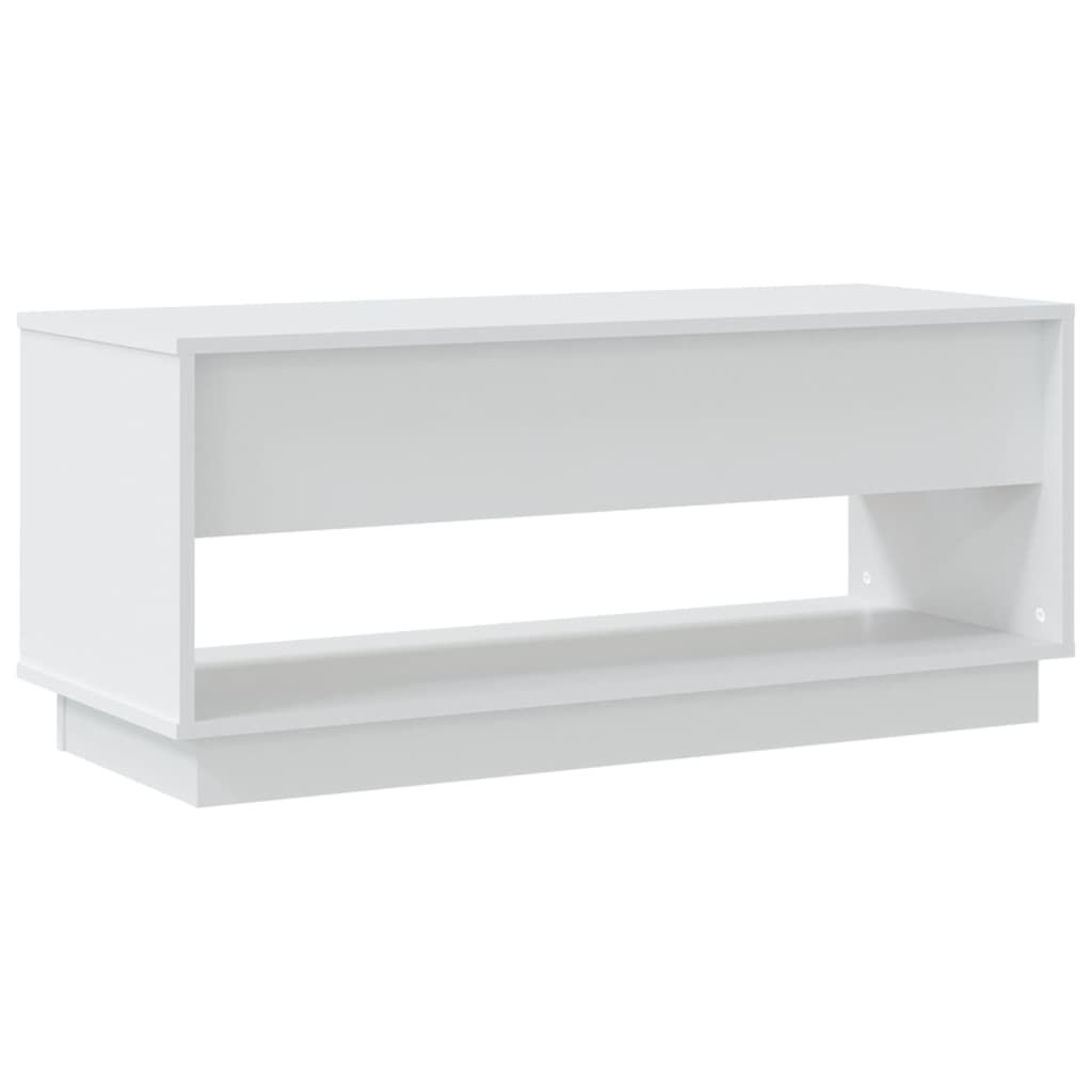 Mobile TV Bianco 102x41x44 cm in Legno Multistrato 809485