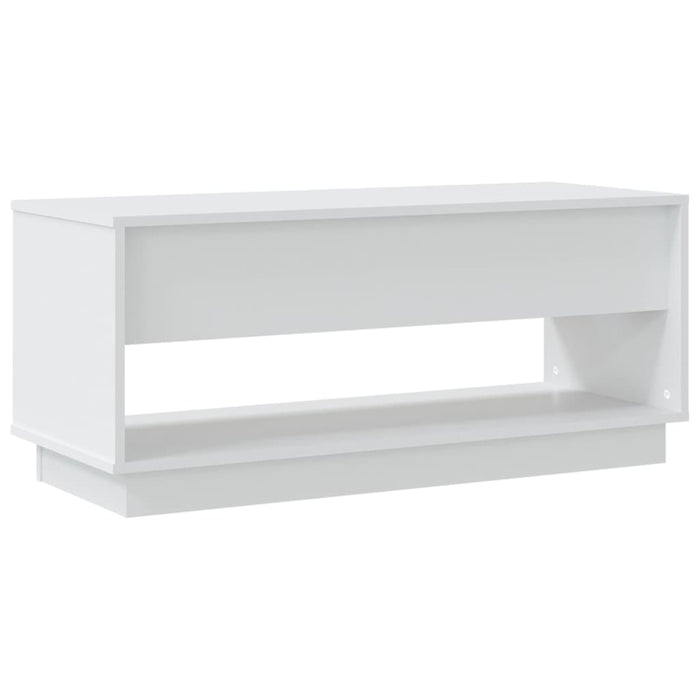 Mobile TV Bianco 102x41x44 cm in Legno Multistrato 809485