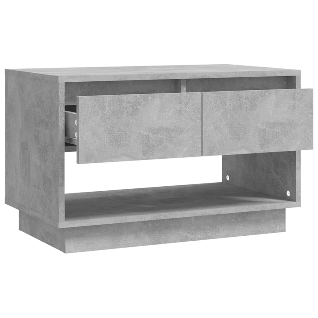 Mobile TV-Credenza TV-Console TV Grigio Cemento 70x41x44 cm in Truciolato