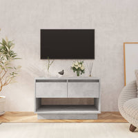 Mobile TV-Credenza TV-Console TV Grigio Cemento 70x41x44 cm in Truciolato