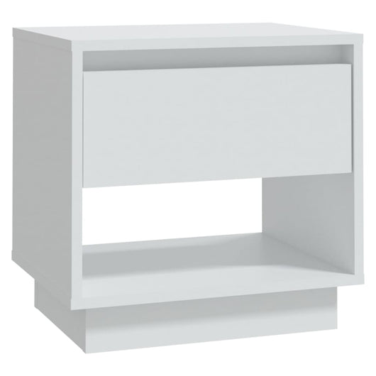 Comodino Bianco 45x34x44 cm in Truciolato cod mxl 31232