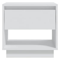 Comodino Bianco 45x34x44 cm in Truciolato cod mxl 31232