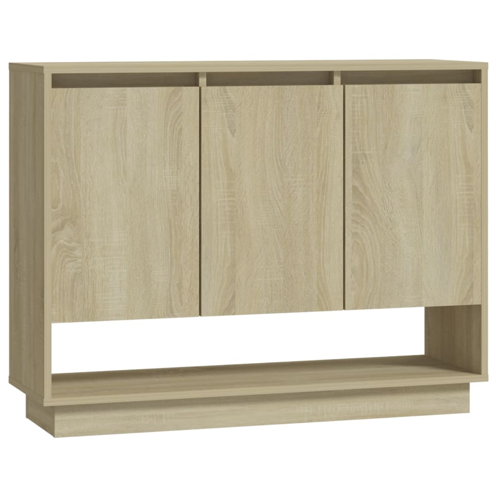Credenza-Buffet-Armadio da cucina Rovere Sonoma 97x31x75 cm in Truciolato