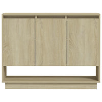 Credenza-Buffet-Armadio da cucina Rovere Sonoma 97x31x75 cm in Truciolato