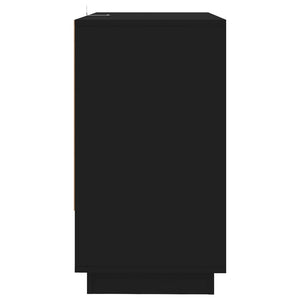 Credenza Nera 70x41x75 cm in Truciolato 809540