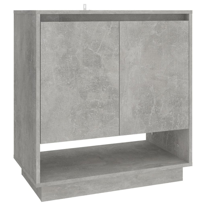 Credenza Grigio Cemento 70x41x75 cm in Truciolato 809543