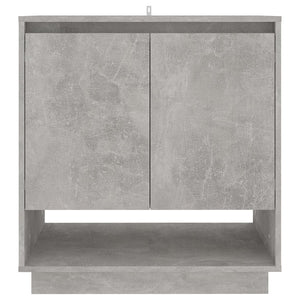 Credenza Grigio Cemento 70x41x75 cm in Truciolato 809543