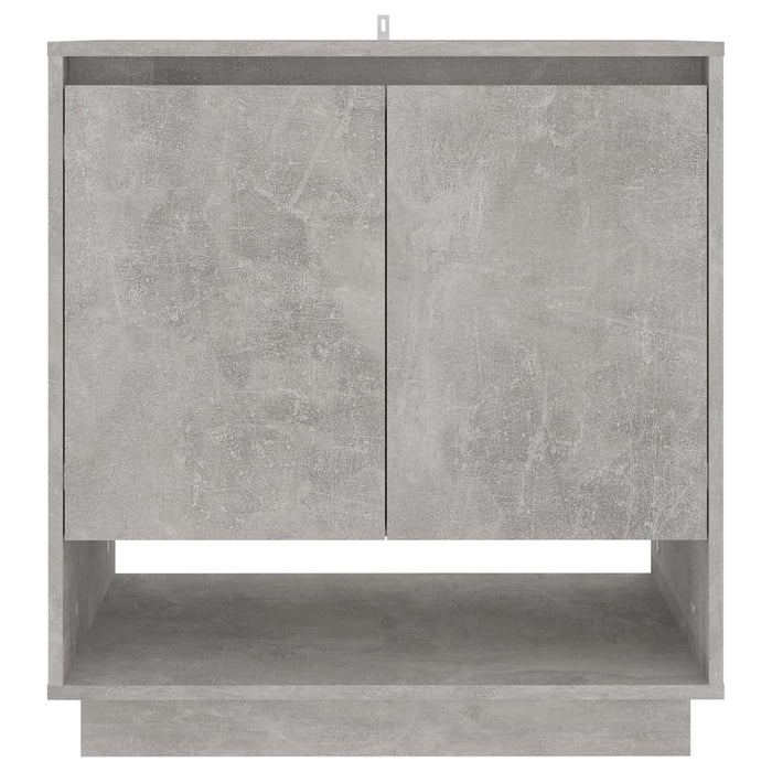 Credenza Grigio Cemento 70x41x75 cm in Truciolato 809543