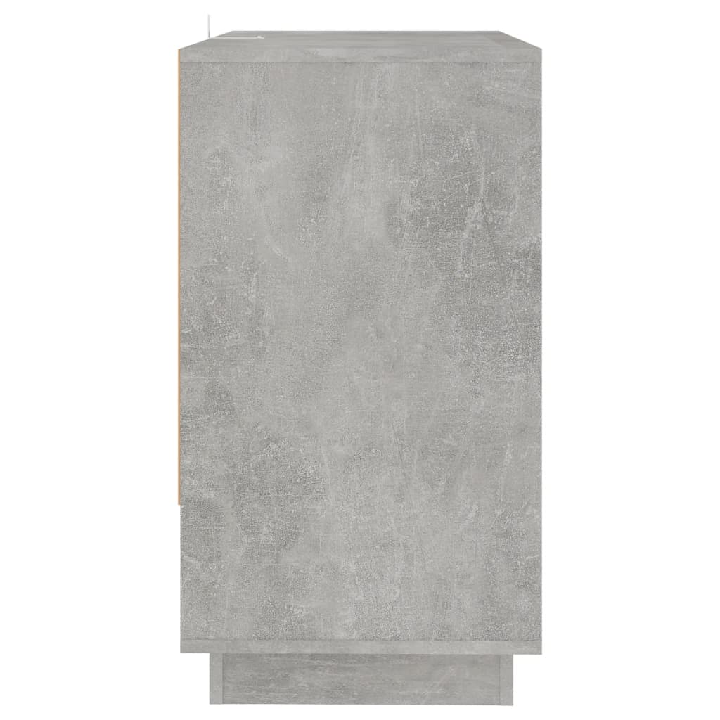 Credenza Grigio Cemento 70x41x75 cm in Truciolato 809543