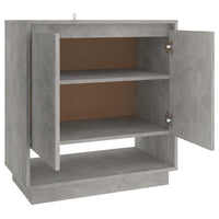 Credenza Grigio Cemento 70x41x75 cm in Truciolato 809543