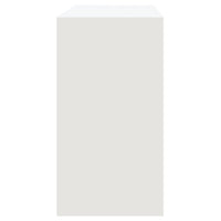 Tavolo Consolle Bianco 89x41x76,5 cm in Acciaio cod mxl 13262