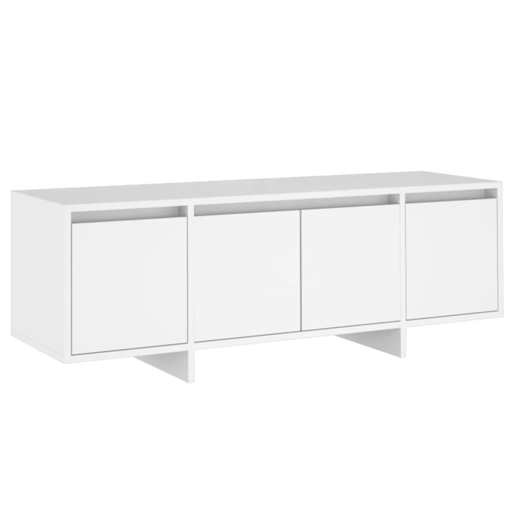 Mobile TV-Credenza TV-Console TV Bianco 120x30x40,5 cm in Truciolato