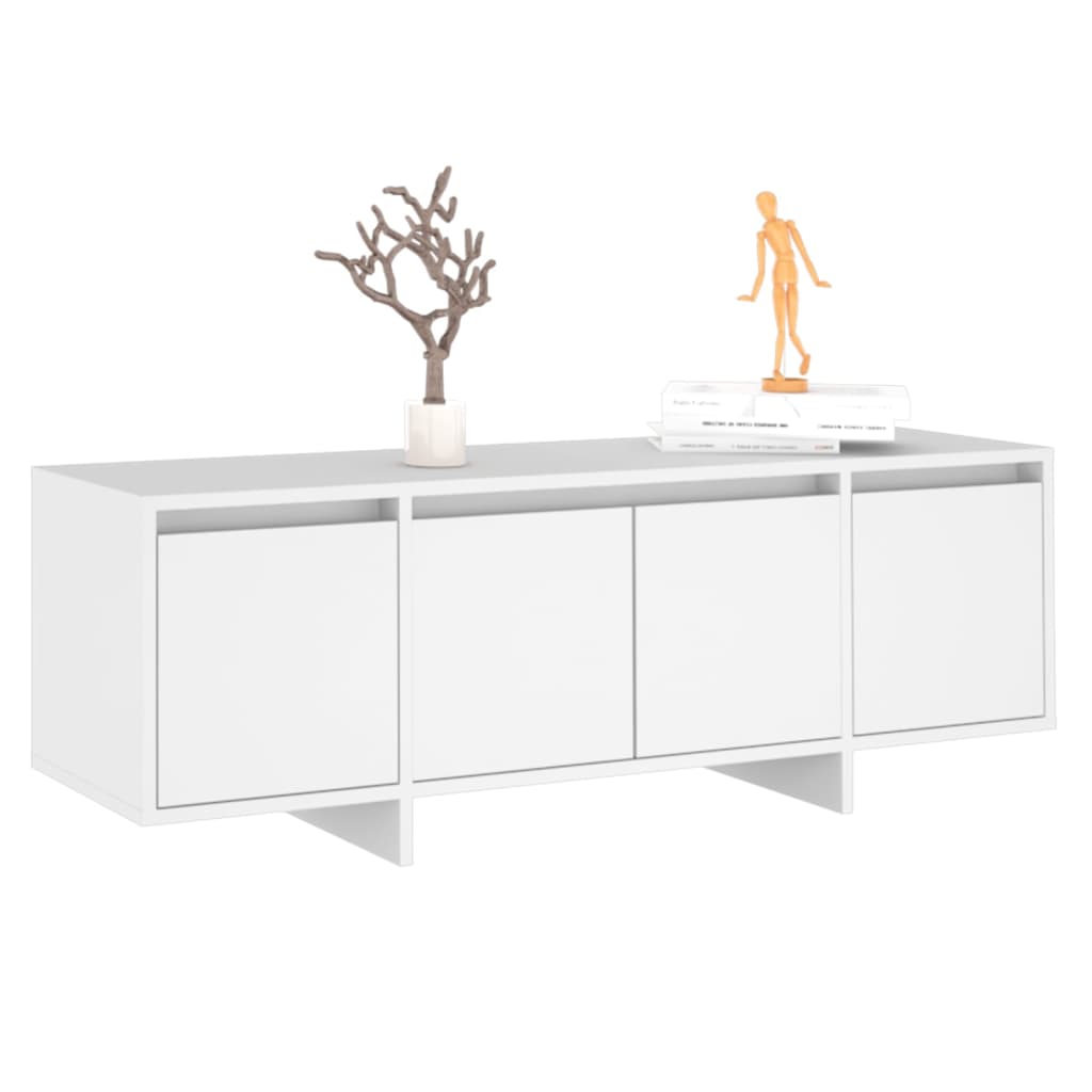 Mobile TV Bianco 120x30x40,5 cm in Truciolato cod mxl 69249