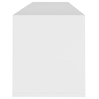 Mobile TV-Credenza TV-Console TV Bianco 120x30x40,5 cm in Truciolato