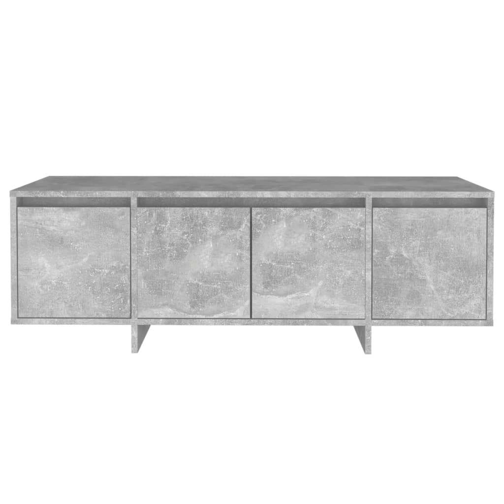 Mobile TV-Credenza TV-Console TV Grigio Cemento 120x30x40,5 cm in Truciolato